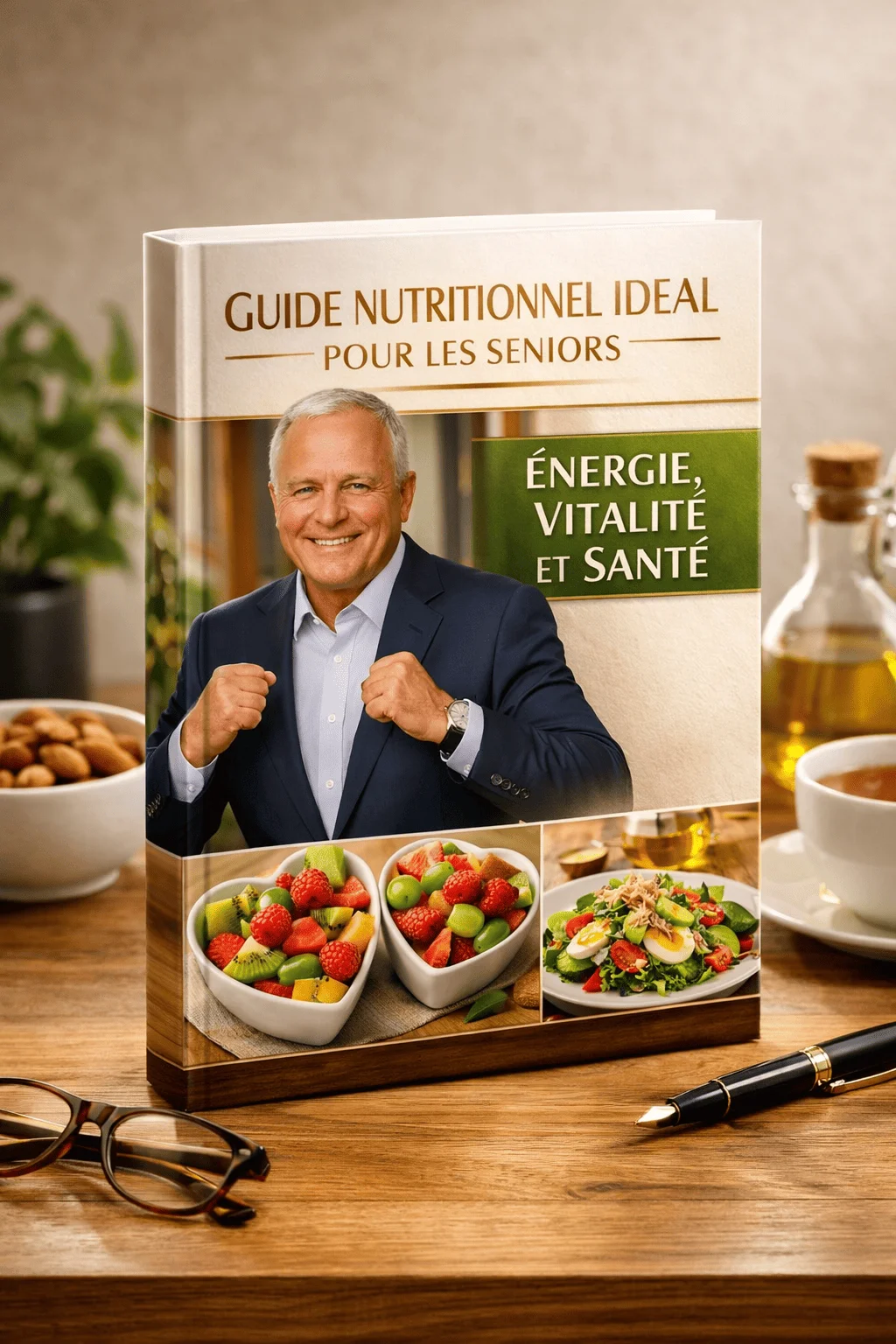Guide Nutritionnel Idéal pour les Seniors — Énergie, Vitalité et Santé (livre)